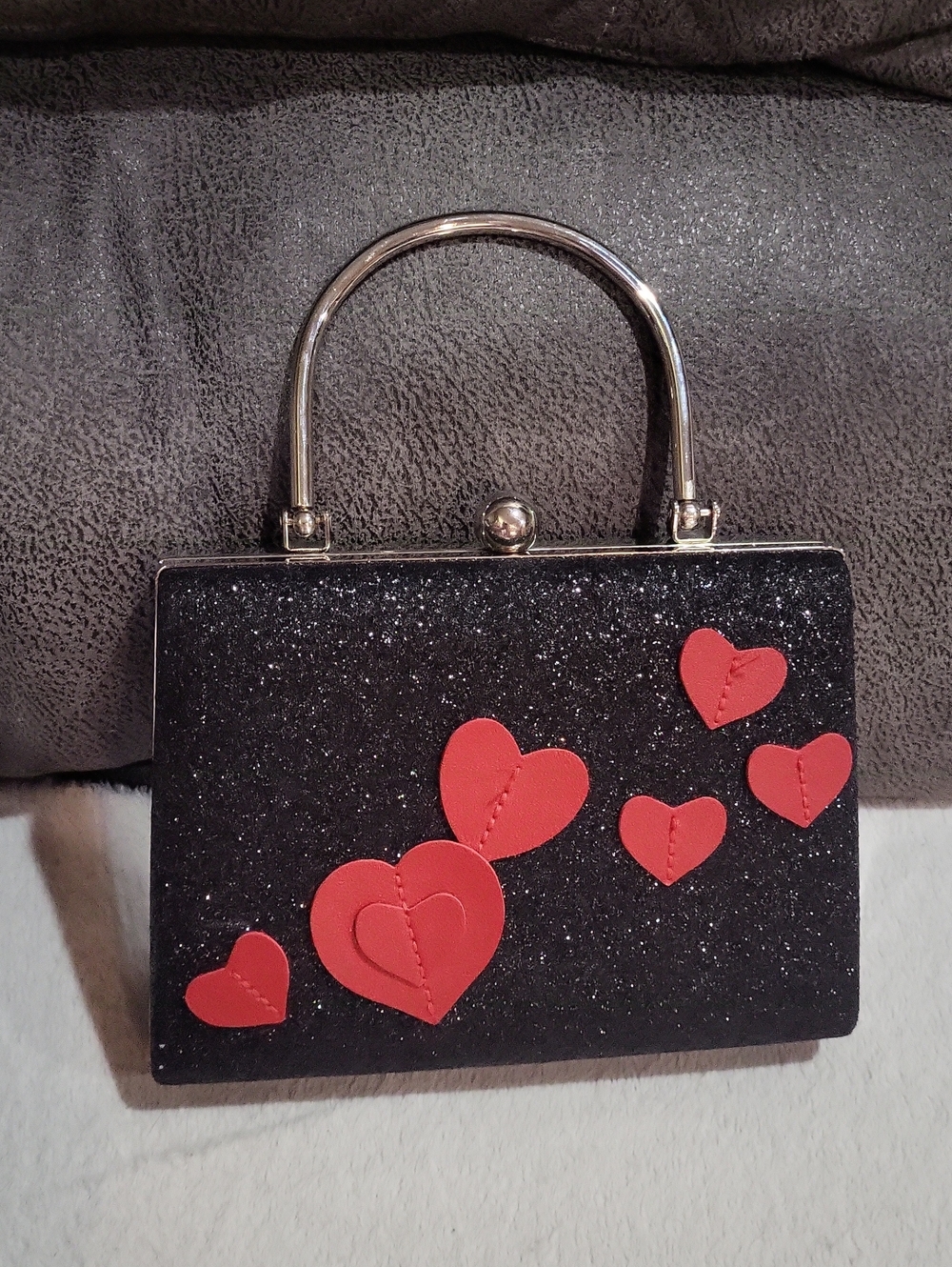 Sparkle Heart Purse